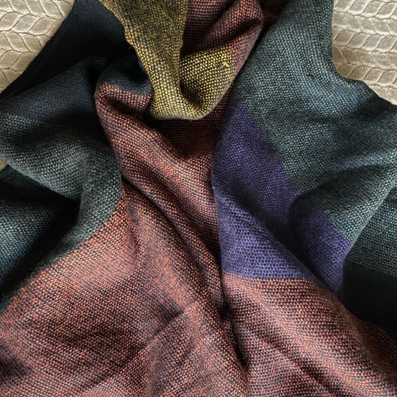 SOLD - fall poncho! - Picture 3 of 4